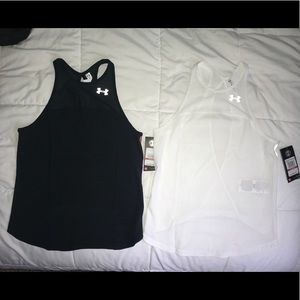 Women’s Under Armour tank bundle - open razor back